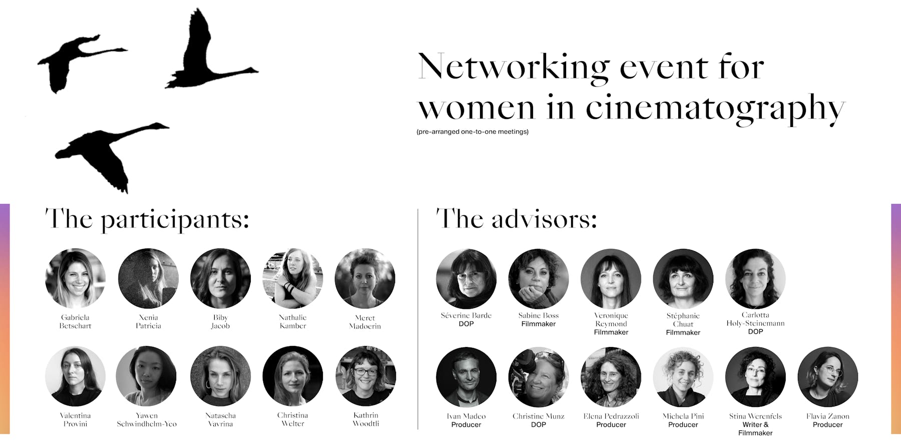 Die Frauen hinter der Kamera und dem Ton am Set – One-to-one Treffen