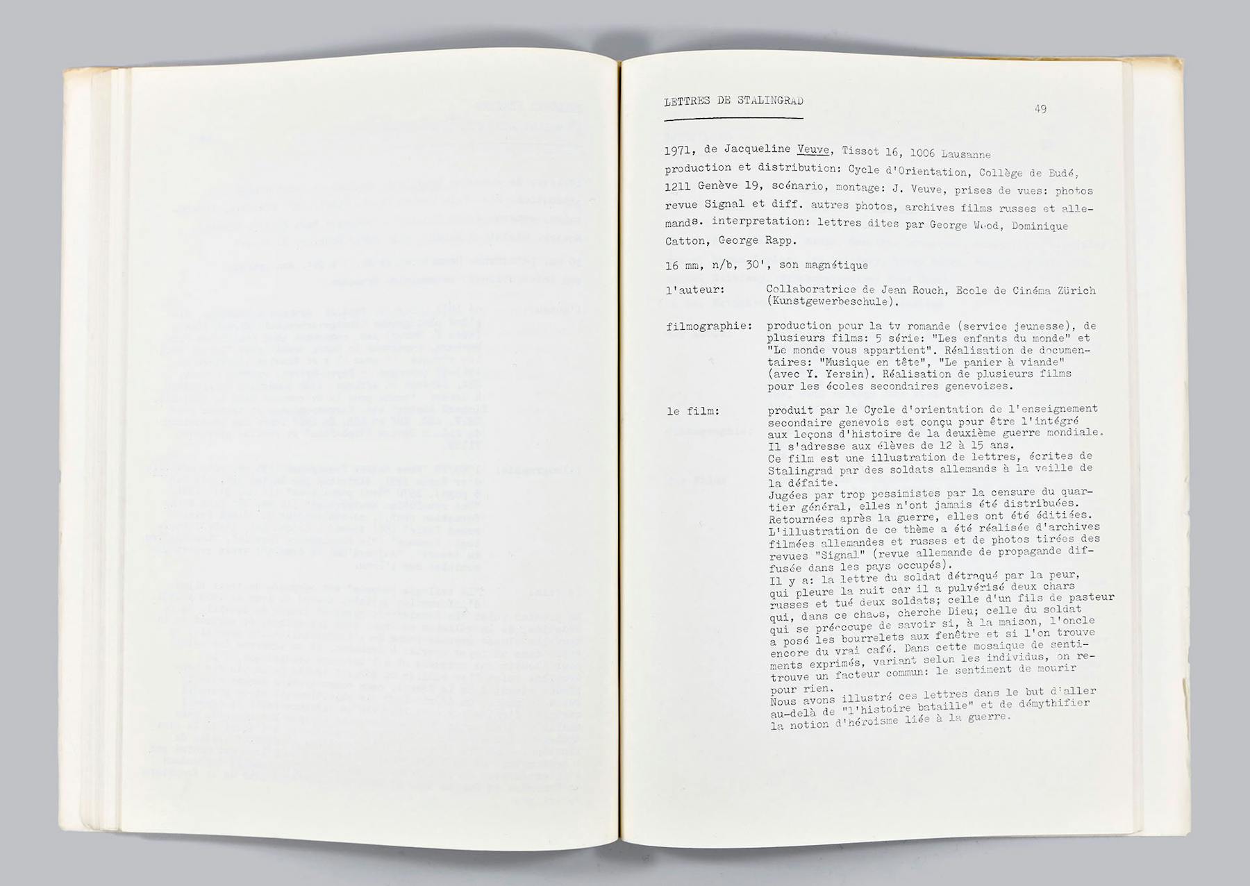 Bild 1 von Lettres de Stalingrad
