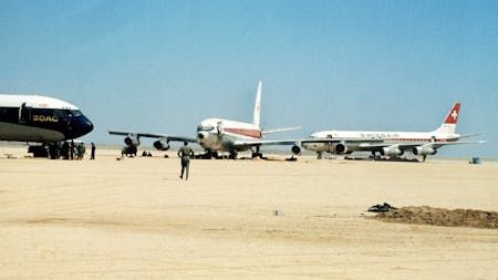 Image 1 de Swissair Flug 100 – Geiseldrama in der Wüste